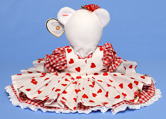 Queen of Hearts - Tina Tate decorated Ty bear