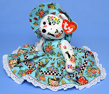 Rose Garden - Tina Tate decorated Ty bear