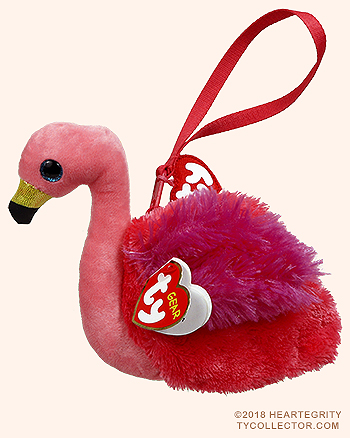 Gilda - flamingo - Ty Gear wristlet purse